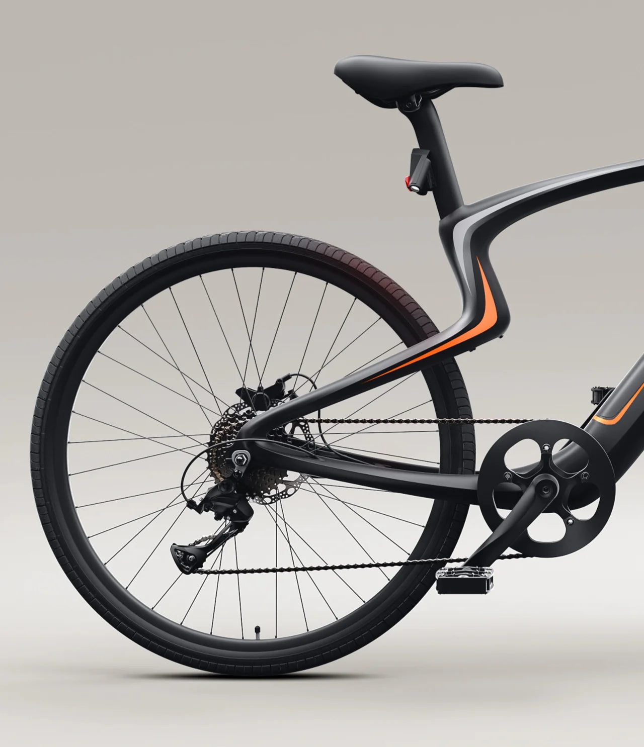 karbonowy lekki miejski rower elektryczny URTOPIA Carbon 1 