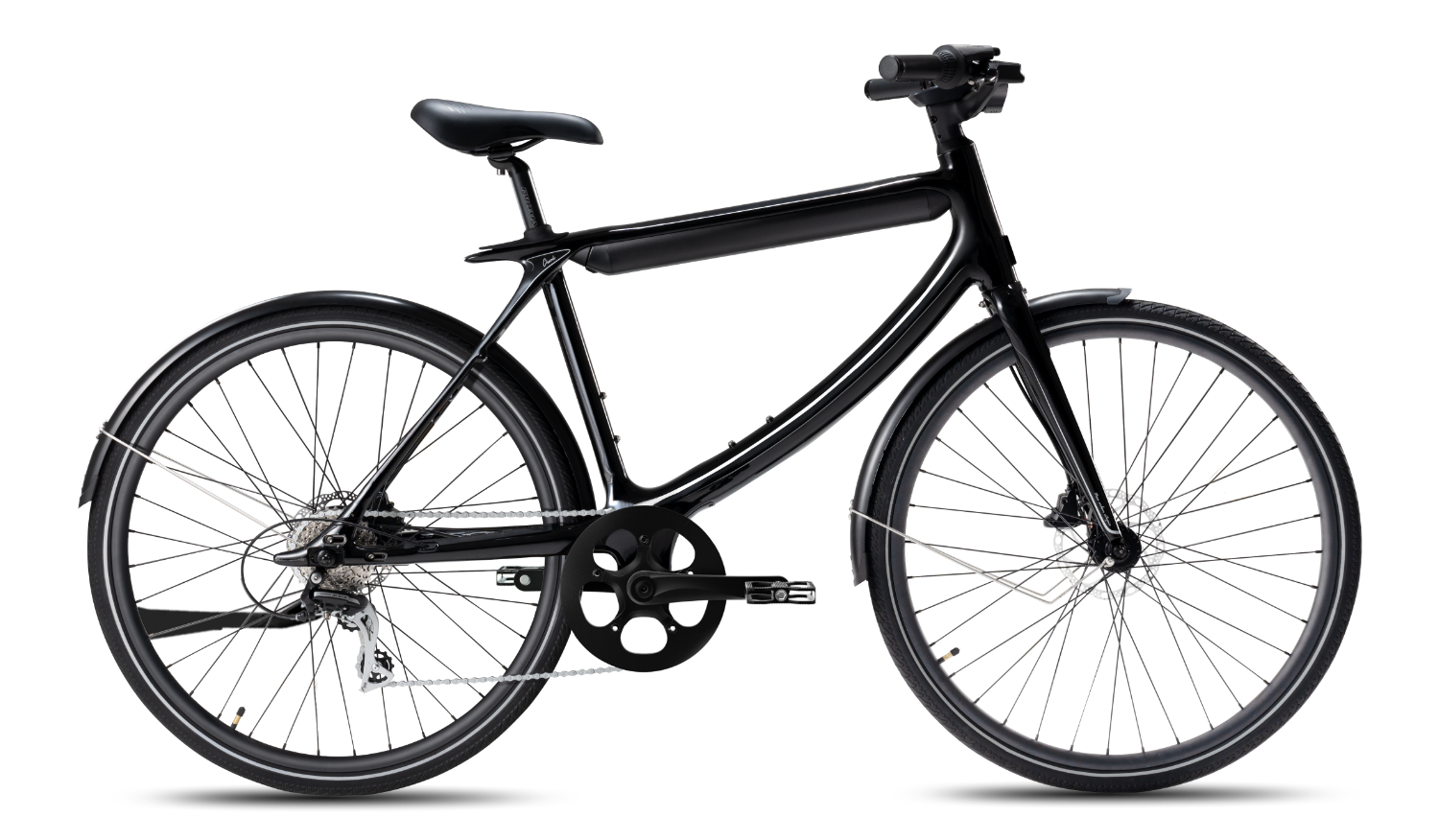 lekki rower elektryczny miejski Urtopia Chord black